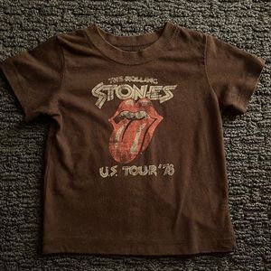 18M Rolling Stones black t-shirt